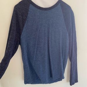 Long Sleeve Blue Shirt